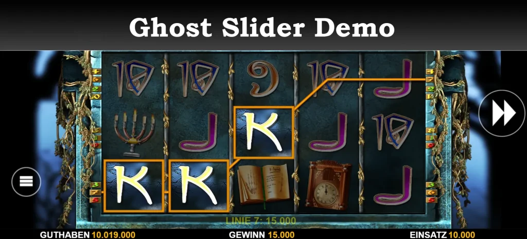 ghost slider demo