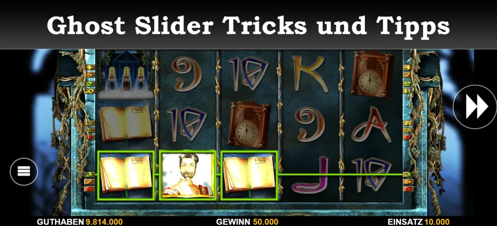 ghost slider tricks und tipps